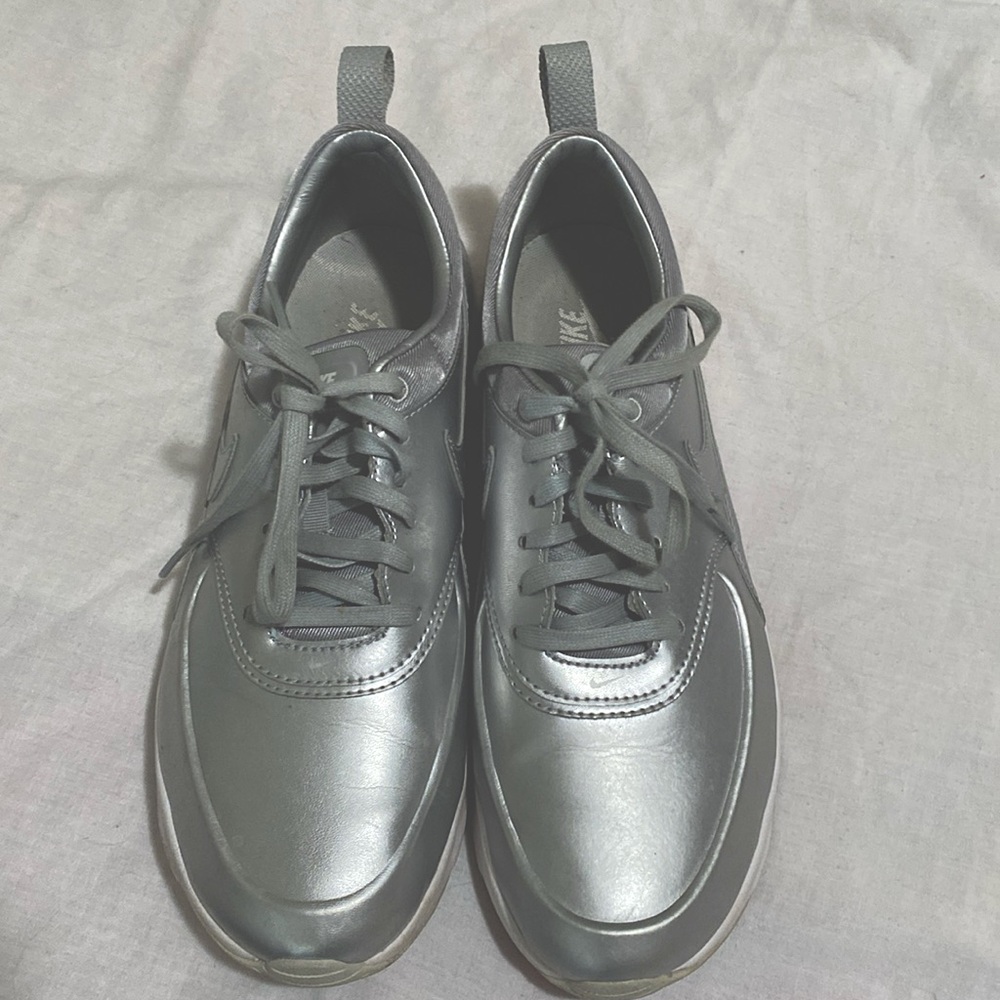Silver Nike Sneakers Size 9